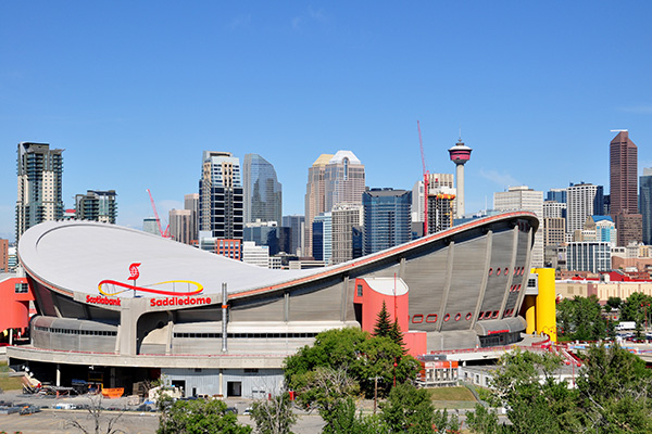 Calgary Interesting Sights Scotiabank Saddledome