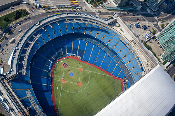 Downtown Toronto Interesting Sights Rogers Centre
