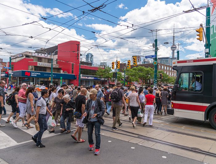 Downtown Toronto Public Transit