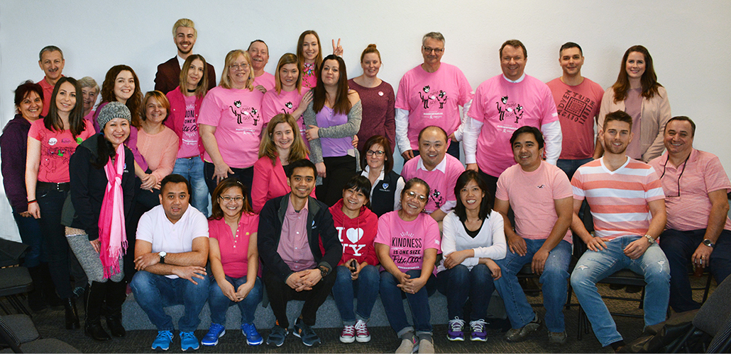 Hollyburn Pink Shirt Day 2017 blog Hollyburn Pink Shirt Day 2017 blog