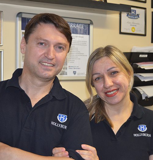 Angelika Madarova and Arslan Abdurachidov
