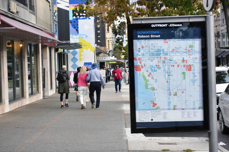 Downtown Vancouver Robson Street