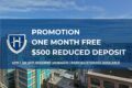 Prince's Island Place rental apartment promotion offer of one month free rent and a $500 reduced deposit